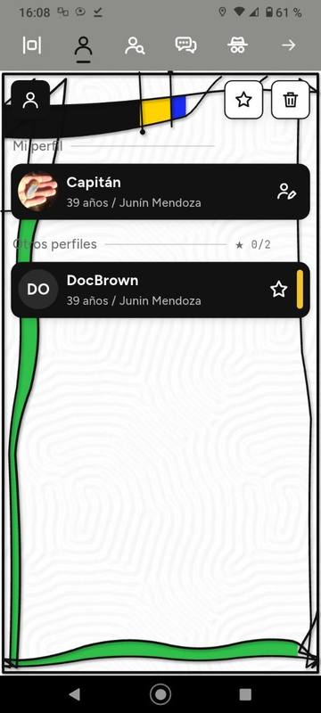 Pantalla de Perfil